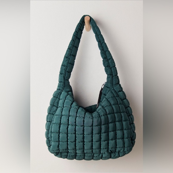 Free People Movement Quilted Patch Carryall Bag. - Picture 2 of 9